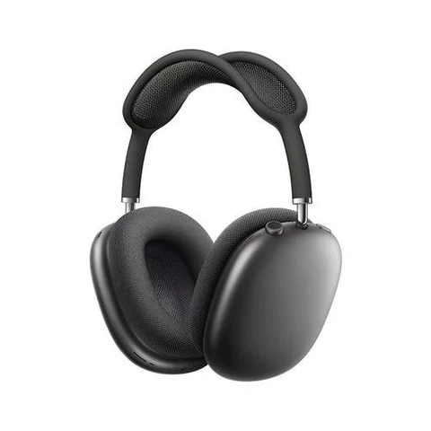 Single pair of charcoal over-ear AirPods Max headphones on a white background